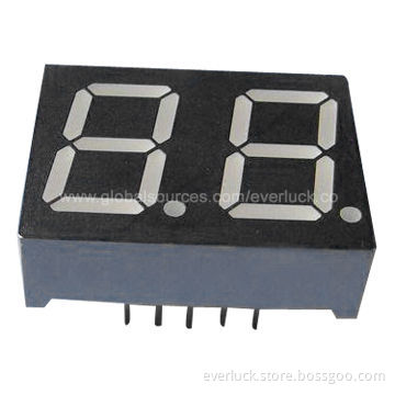 Dual-digit 7-segment Display Common Anode